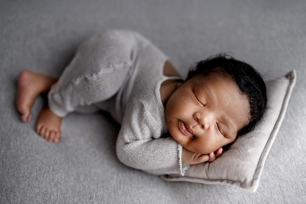 Baby photographed during The Petite Session in Enfield, North London