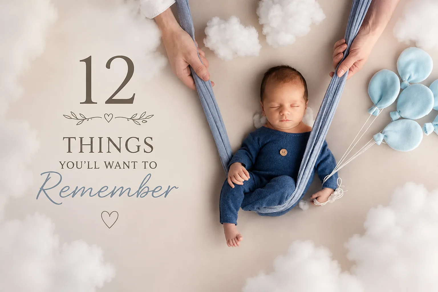 Meaningful memories from a baby's first year