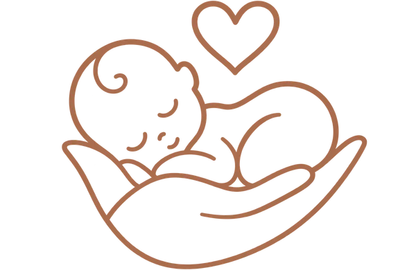 Baby-led newborn photography icon